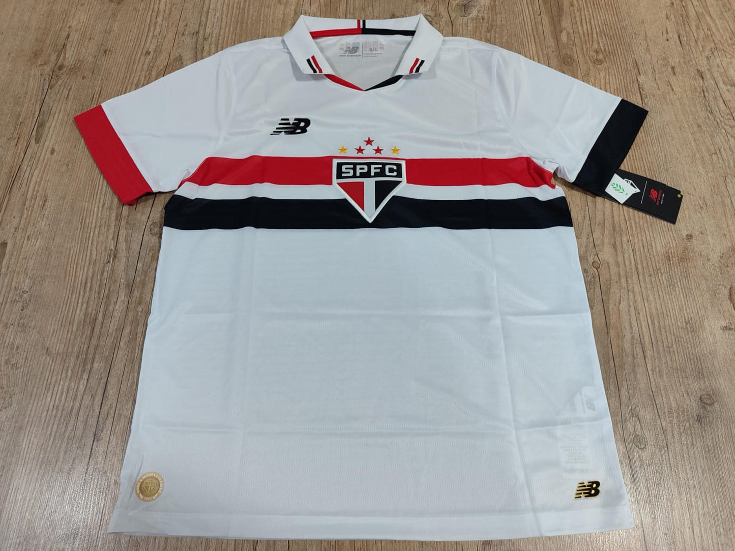 New Balance Men's São Paulo I 24/25 Fan Shirt w/o number - Home and Away