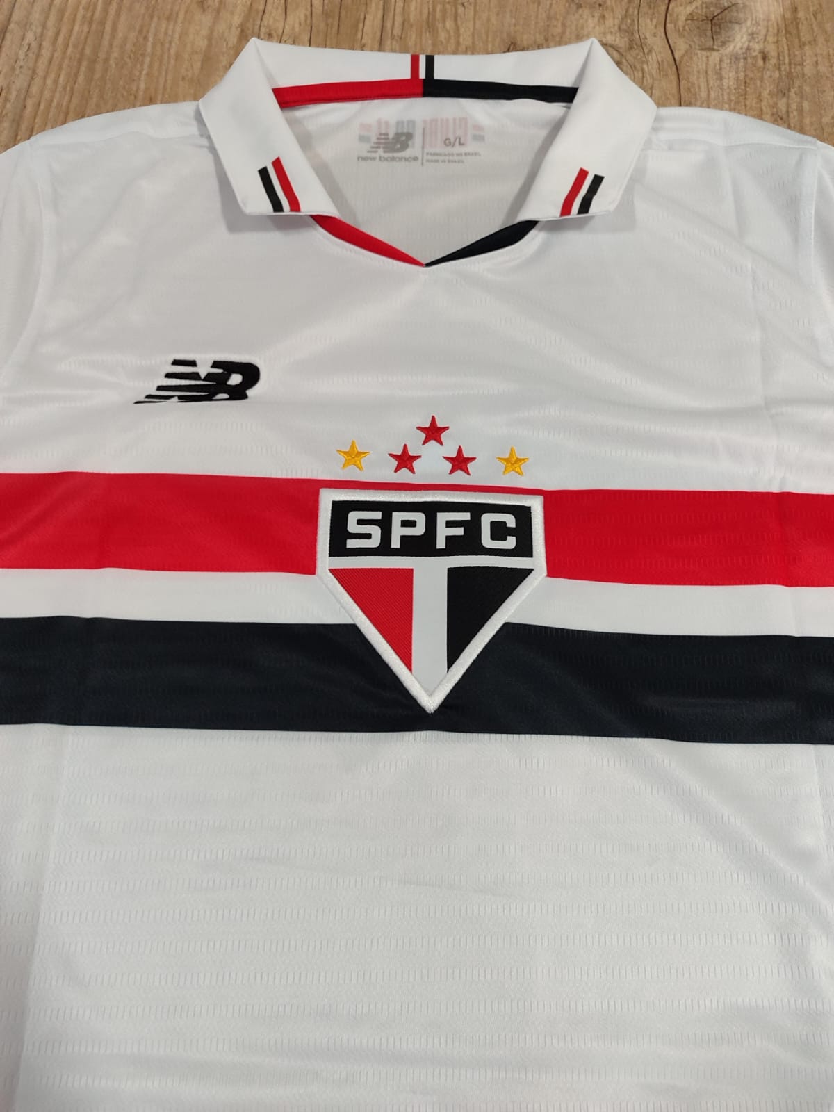 New Balance Men's São Paulo I 24/25 Fan Shirt w/o number - Home and Away