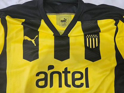 Peñarol Home 2021 Shirt #37 with Patches - Original