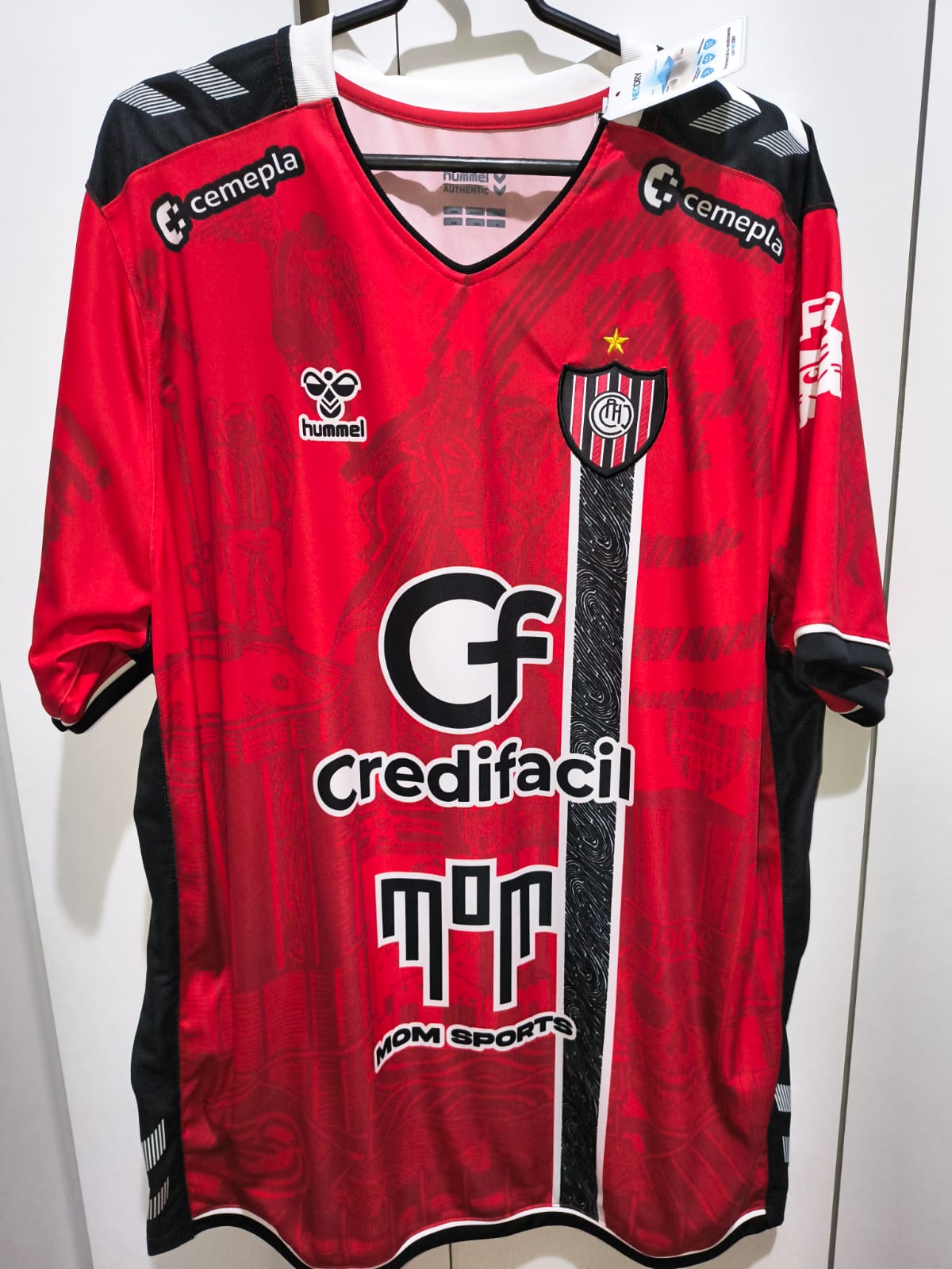 Chacarita Juniors Third Shirt 2024 - Size XXL (59 x 75 cm) - New