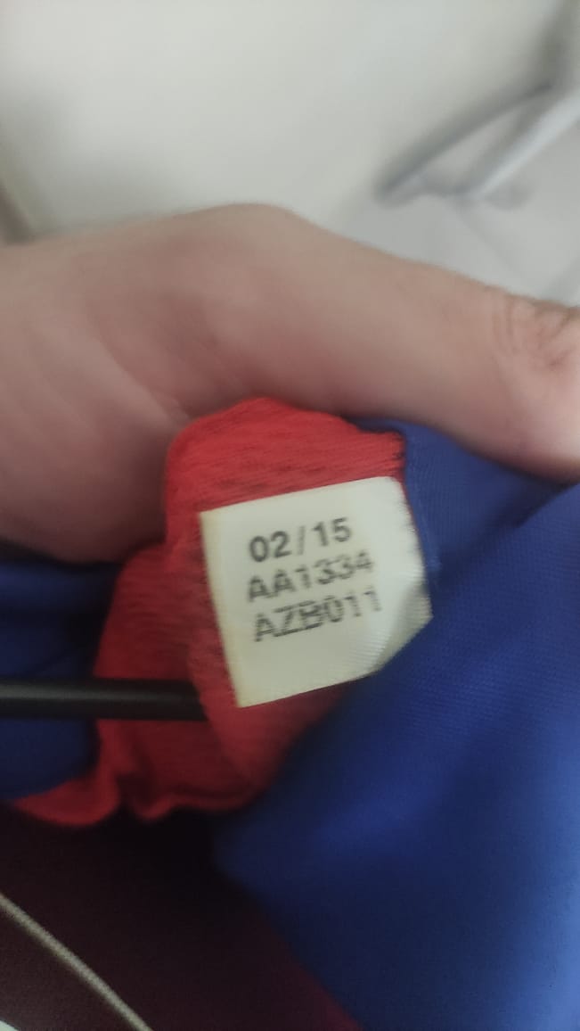 Camiseta CSKA Moscou 2015/2016 – Tamanho M