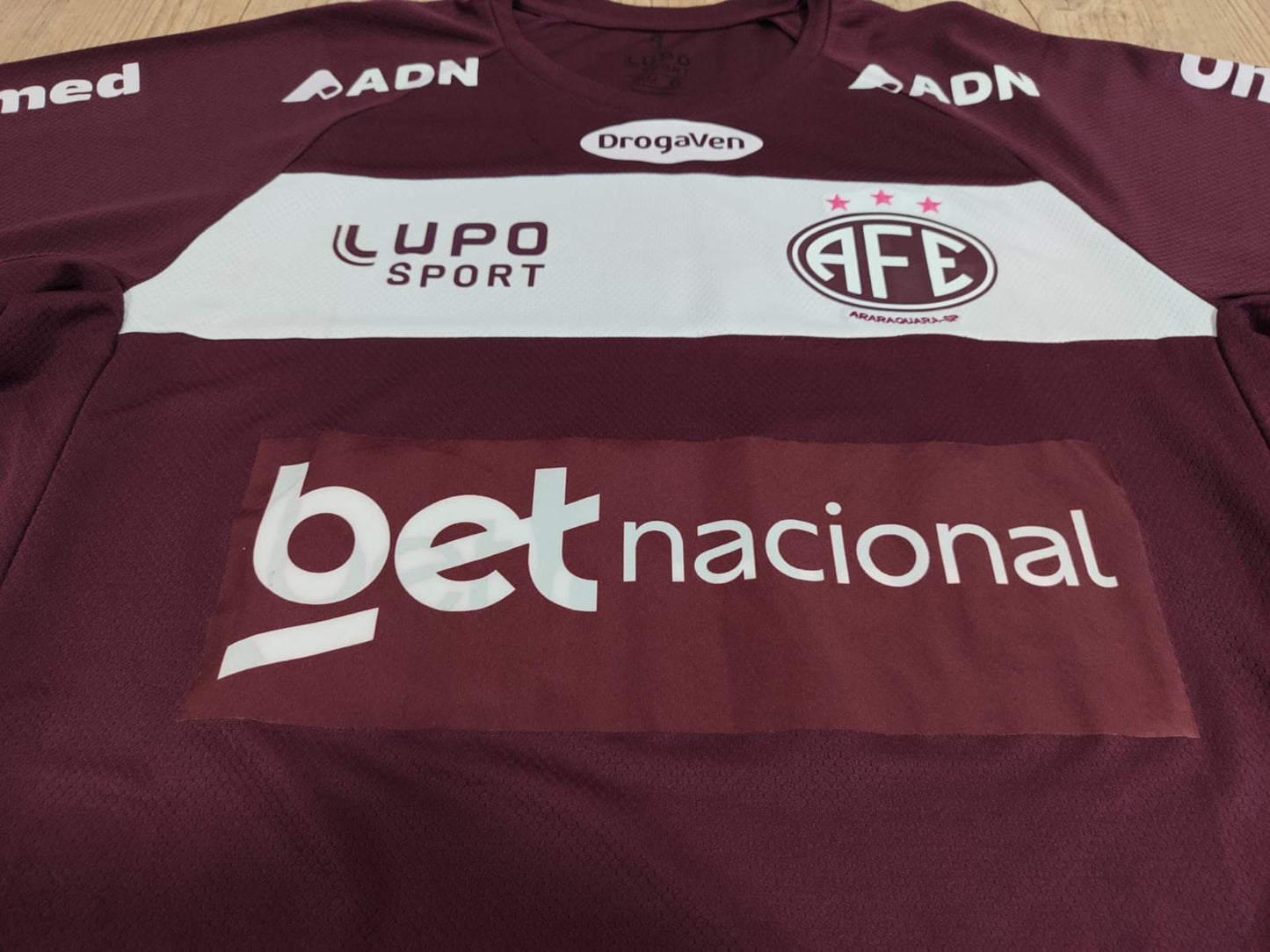 Camiseta de Jogo Ferroviária Araraquara 2024 – Número 9 – Tamanho G