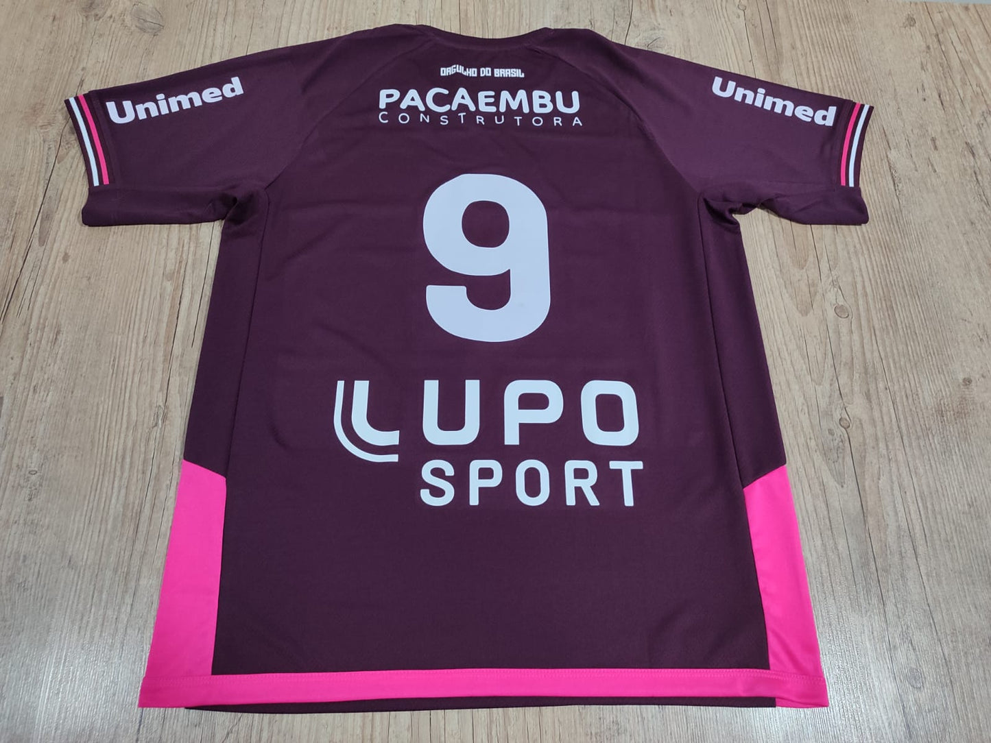 Camiseta de Jogo Ferroviária Araraquara 2024 – Número 9 – Tamanho G