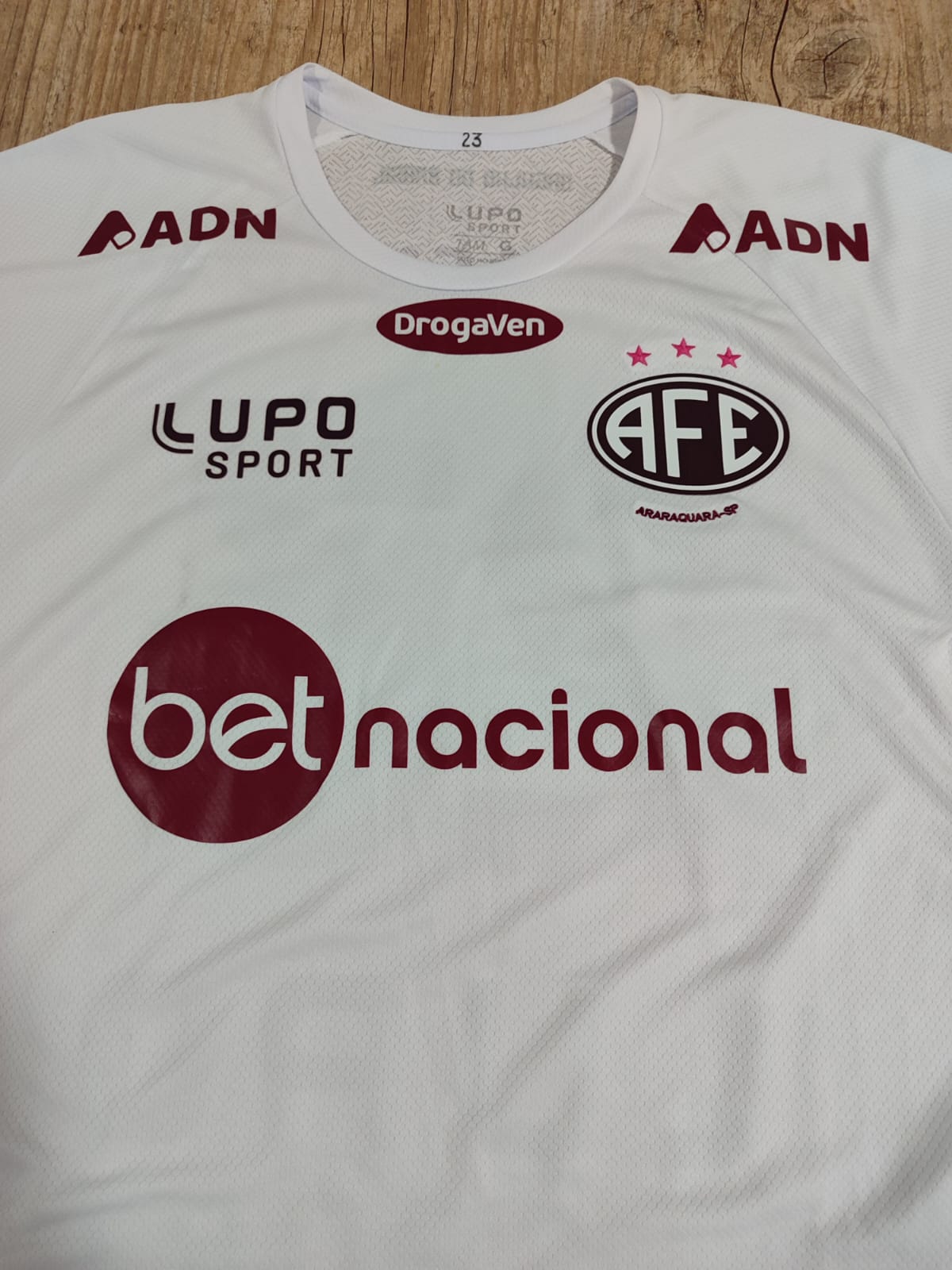 Camiseta de Jogo Ferroviária Araraquara 2024 – Away – Tamanho G
