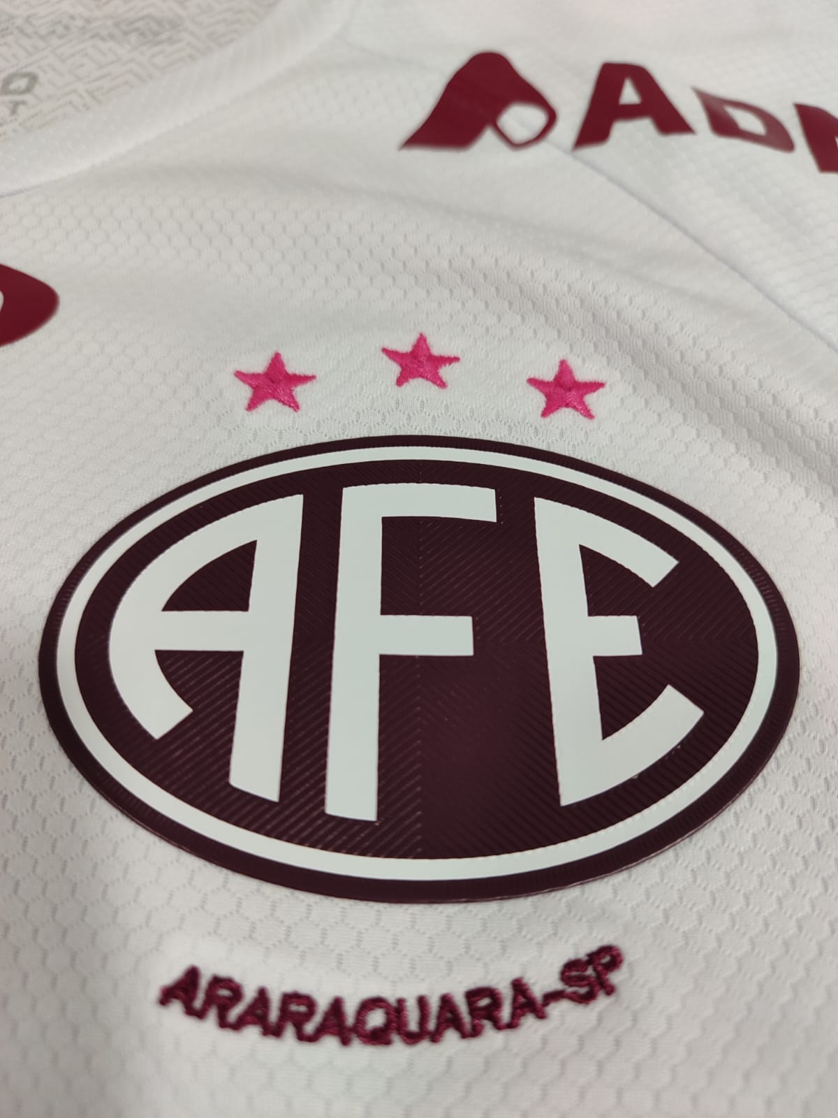 Camiseta de Jogo Ferroviária Araraquara 2024 – Away – Tamanho G