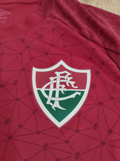 Camisa Umbro Fluminense Pré-jogo 2022 Grená
