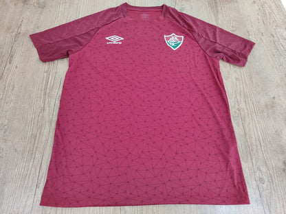 Camisa Umbro Fluminense Pré-jogo 2022 Grená