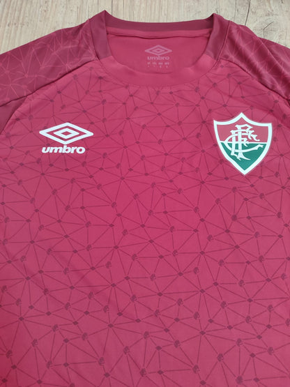 Camisa Umbro Fluminense Pré-jogo 2022 Grená