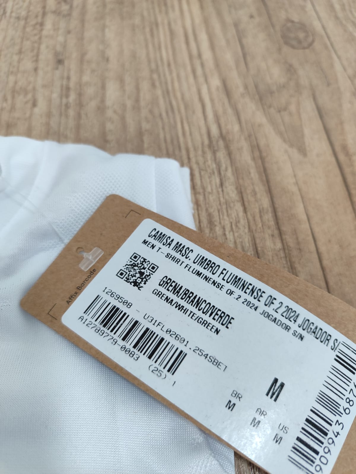 Camisa Fluminense 2024 away modelo jogador