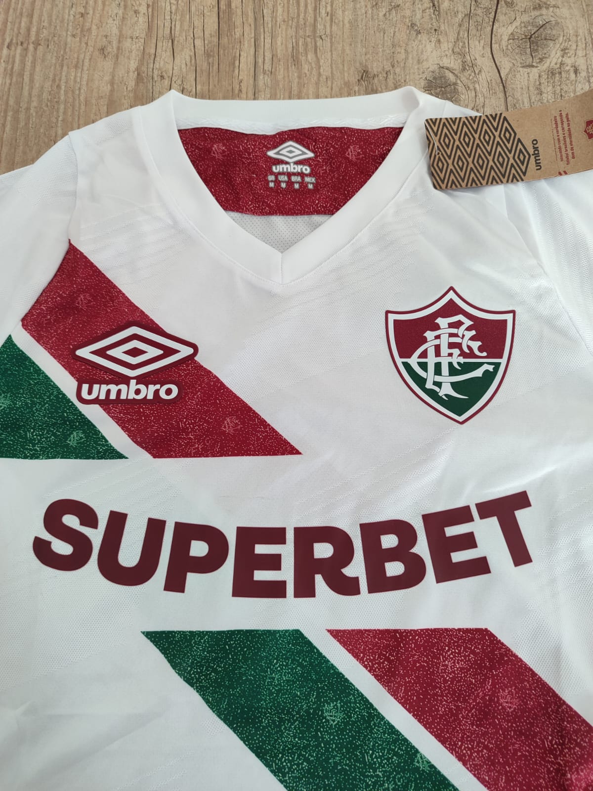 Camisa Fluminense 2024 away modelo jogador