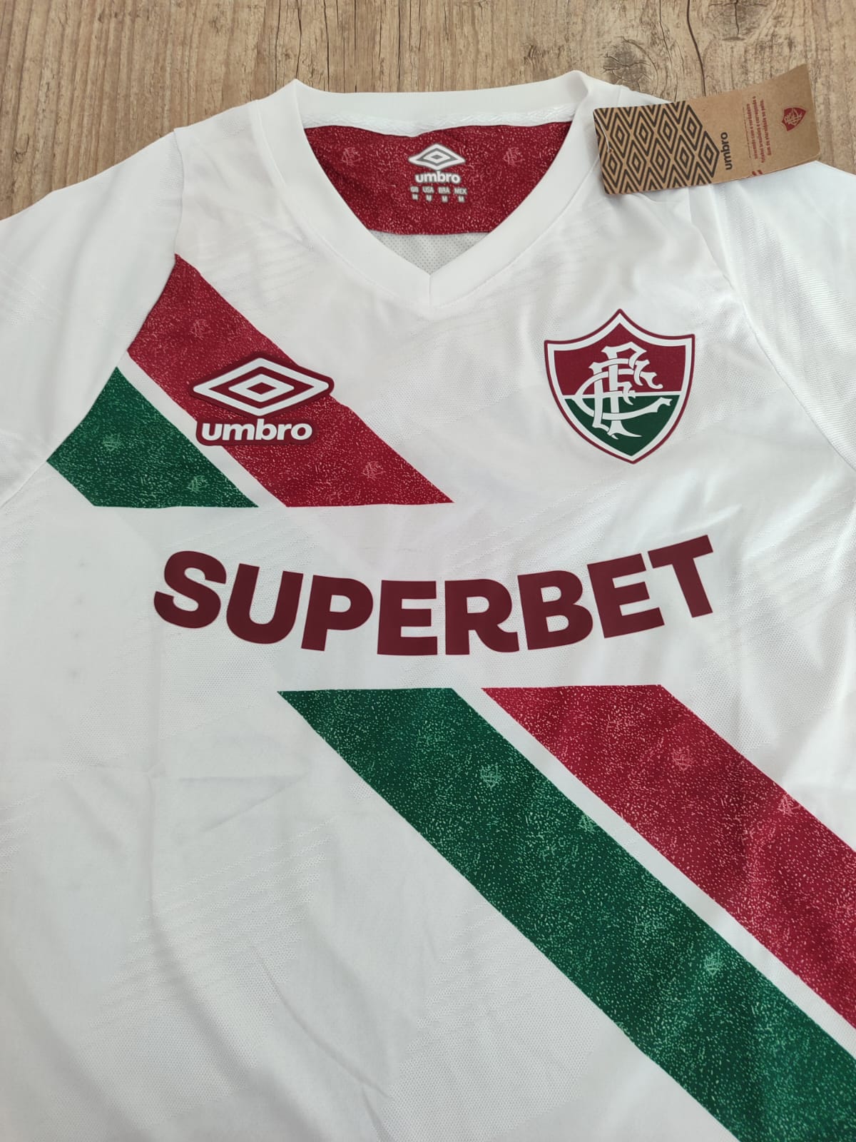 Camisa Fluminense 2024 away modelo jogador