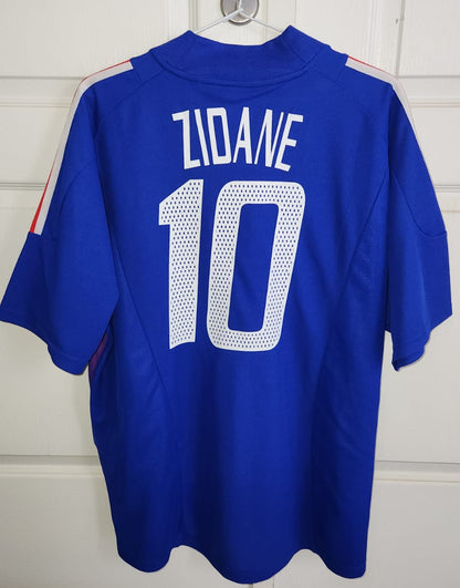 Camisa Seleção Francesa 2002 GG Personalizada Zidane