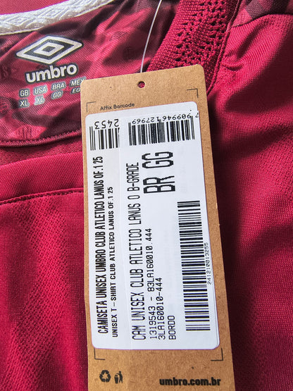 Camisa Oficial Lanús 2025 - Umbro Sem patrocinio