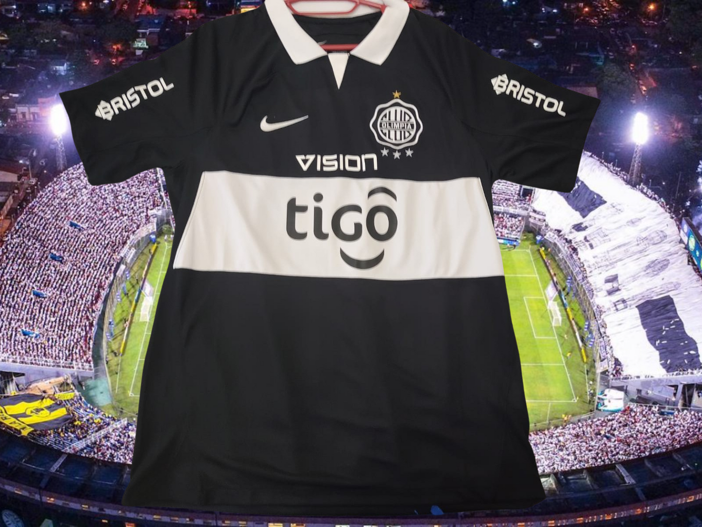 Olimpia Paraguay 2023 shirt on the label