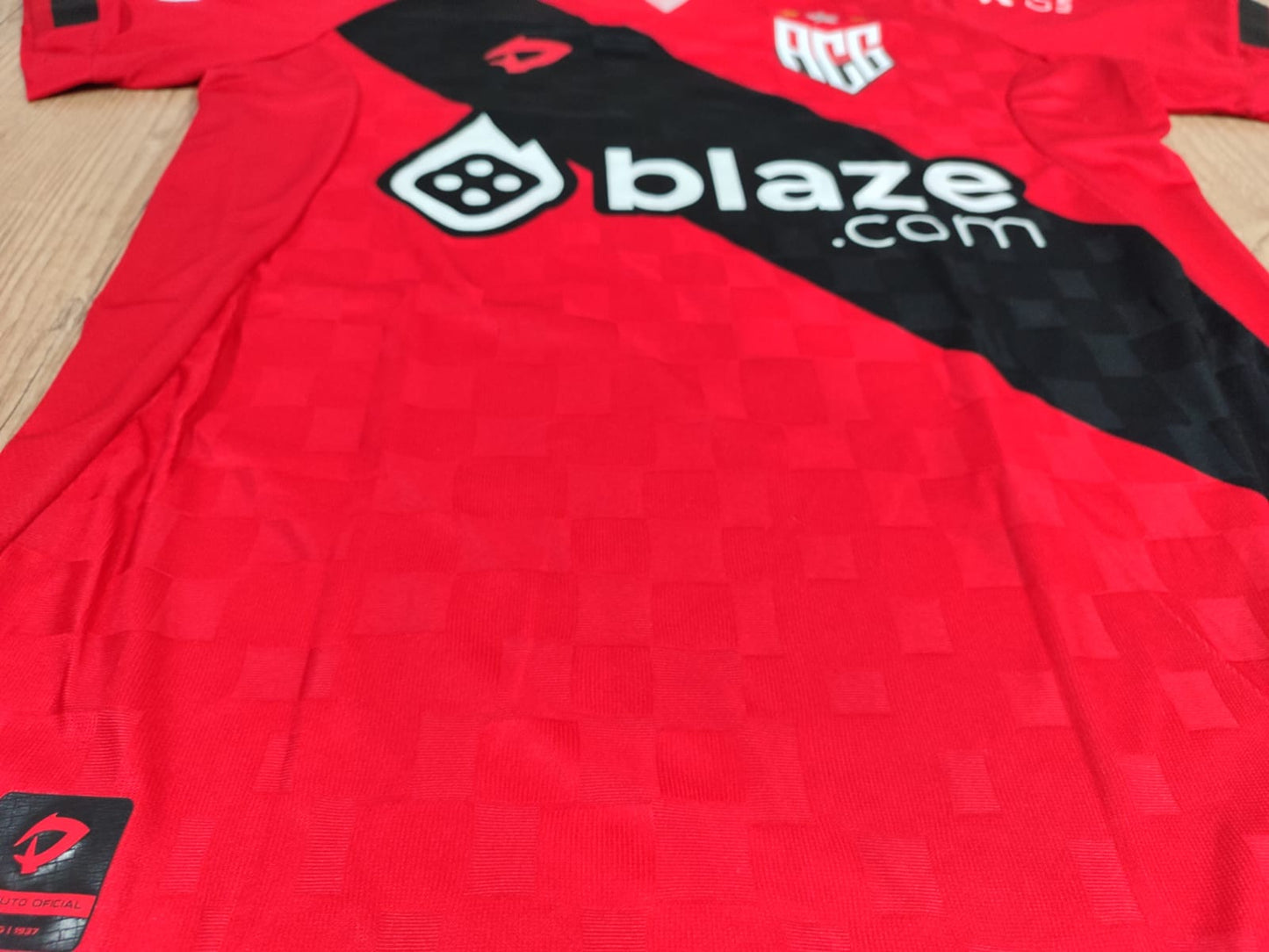 Atlético Goianiense 2023 home game prepared shirt