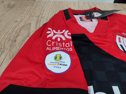 Atlético Goianiense 2023 home game prepared shirt