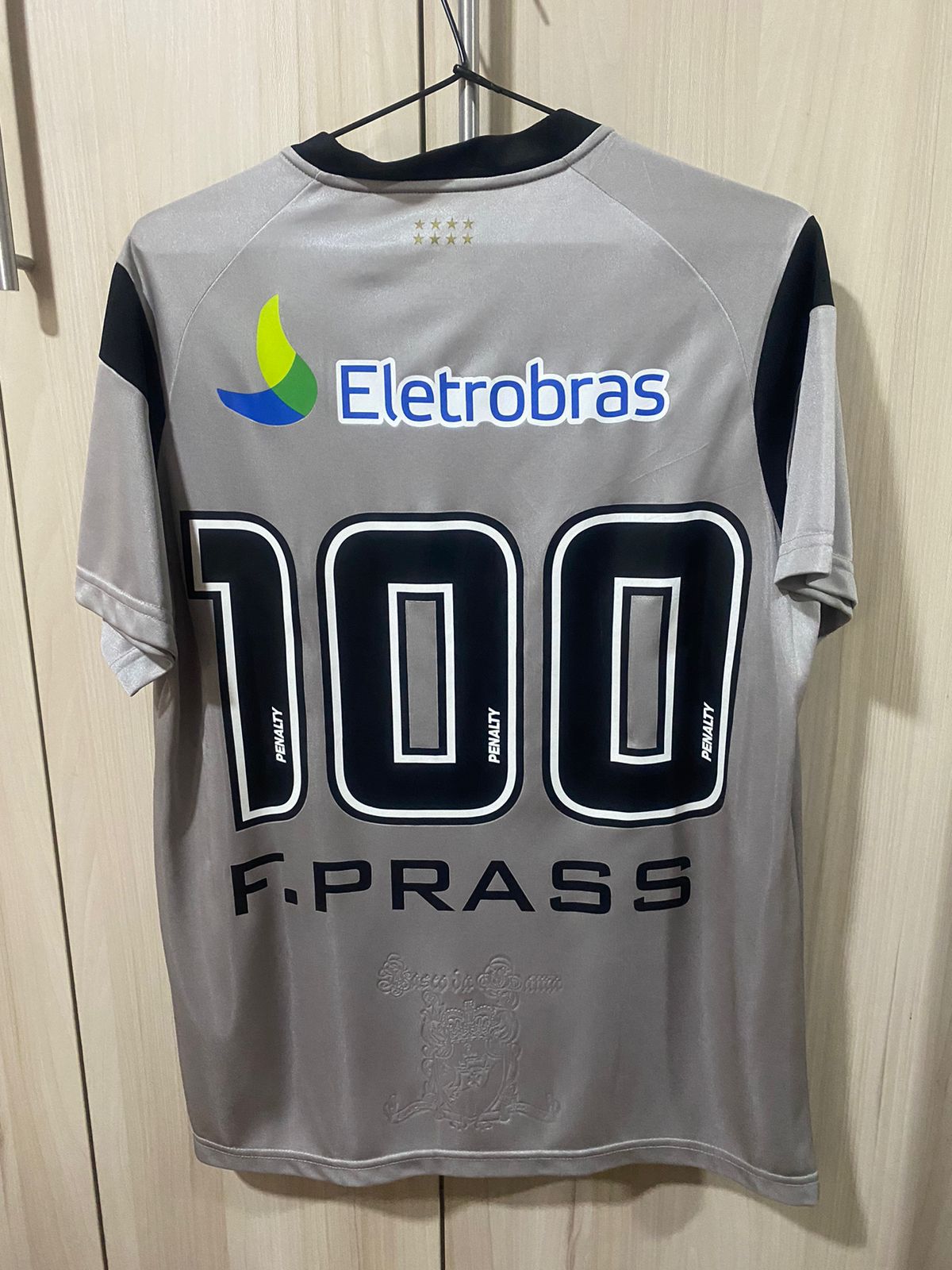 Fernando Prass Vasco commemorative 100 games shirt