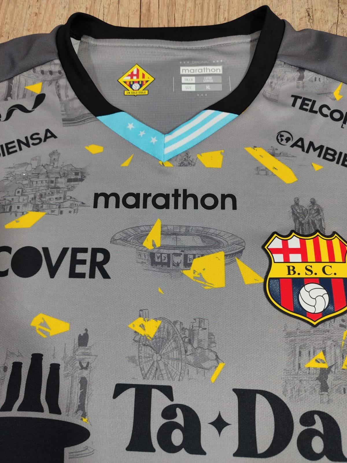 Barcelona SC Commemorative T-Shirt - Guayaquil Independence Day Celebrations GG