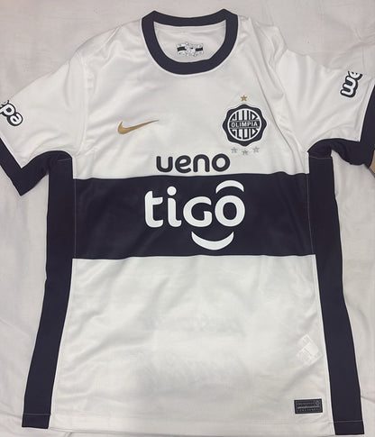 Camisa Club Olimpia Branca - Uniforme Titular 2025 - Nike