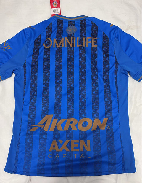 Camisa Chivas Guadalajara Azul Real e Dourado - Terceiro Uniforme - Puma