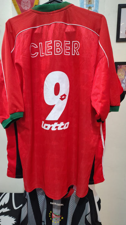 Camisa Portuguesa 2001 Alternativa Lotto Schincariol - Cléber 9