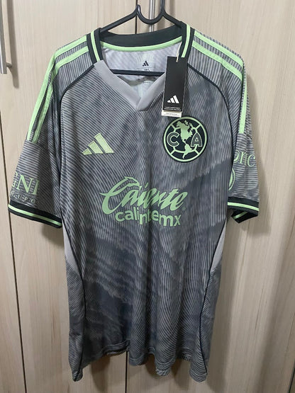 Camisa Club América Away 2025 adidas – frente com etiqueta