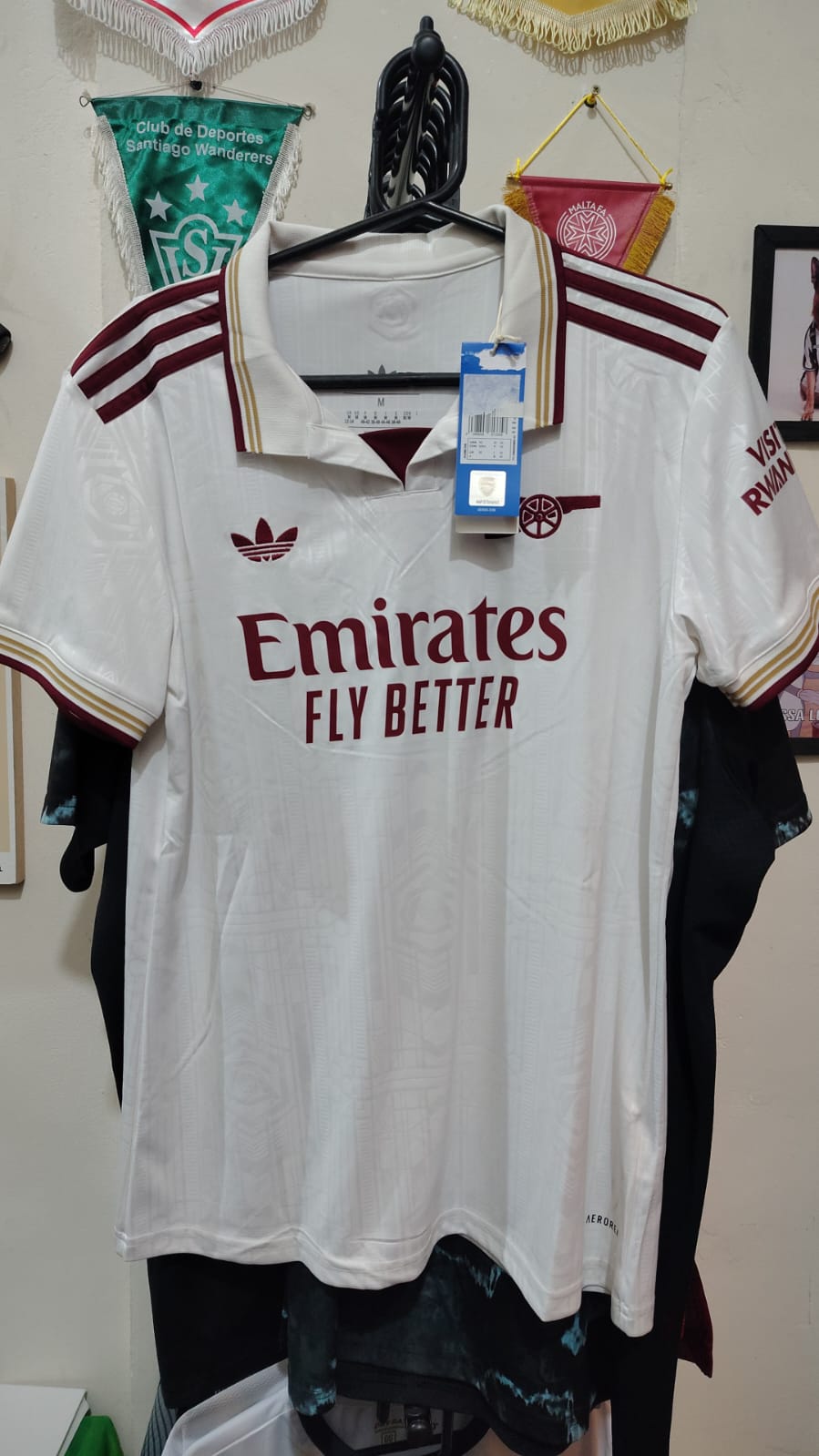 Camisa Arsenal Third 2023/24 adidas – frente