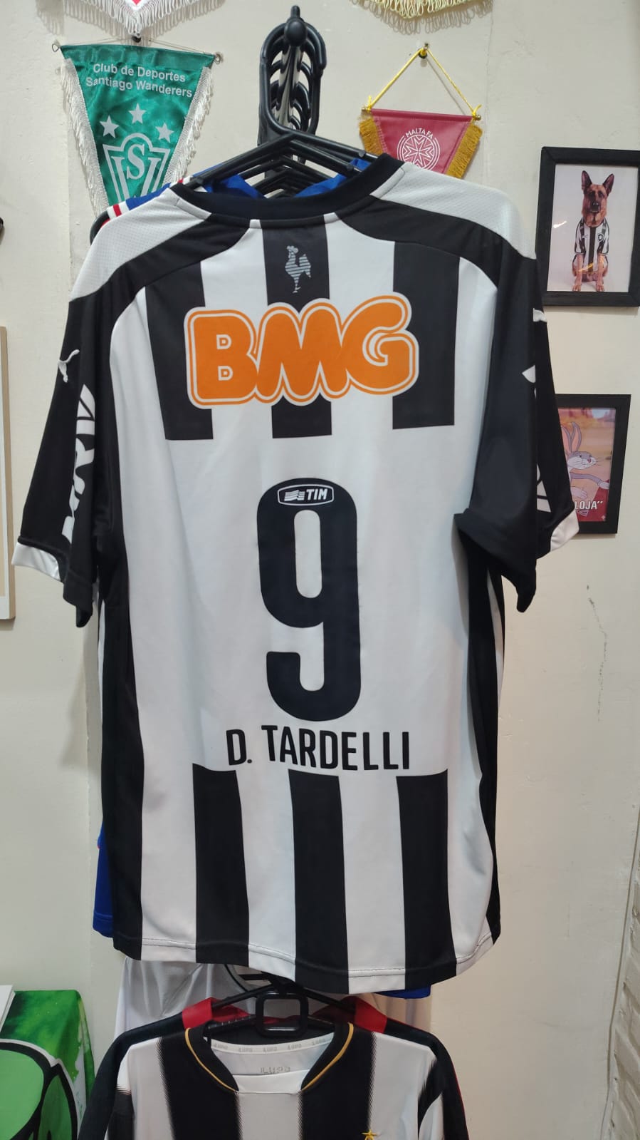 Camisa Atlético Mineiro 2014 #9 D. Tardelli – costas
