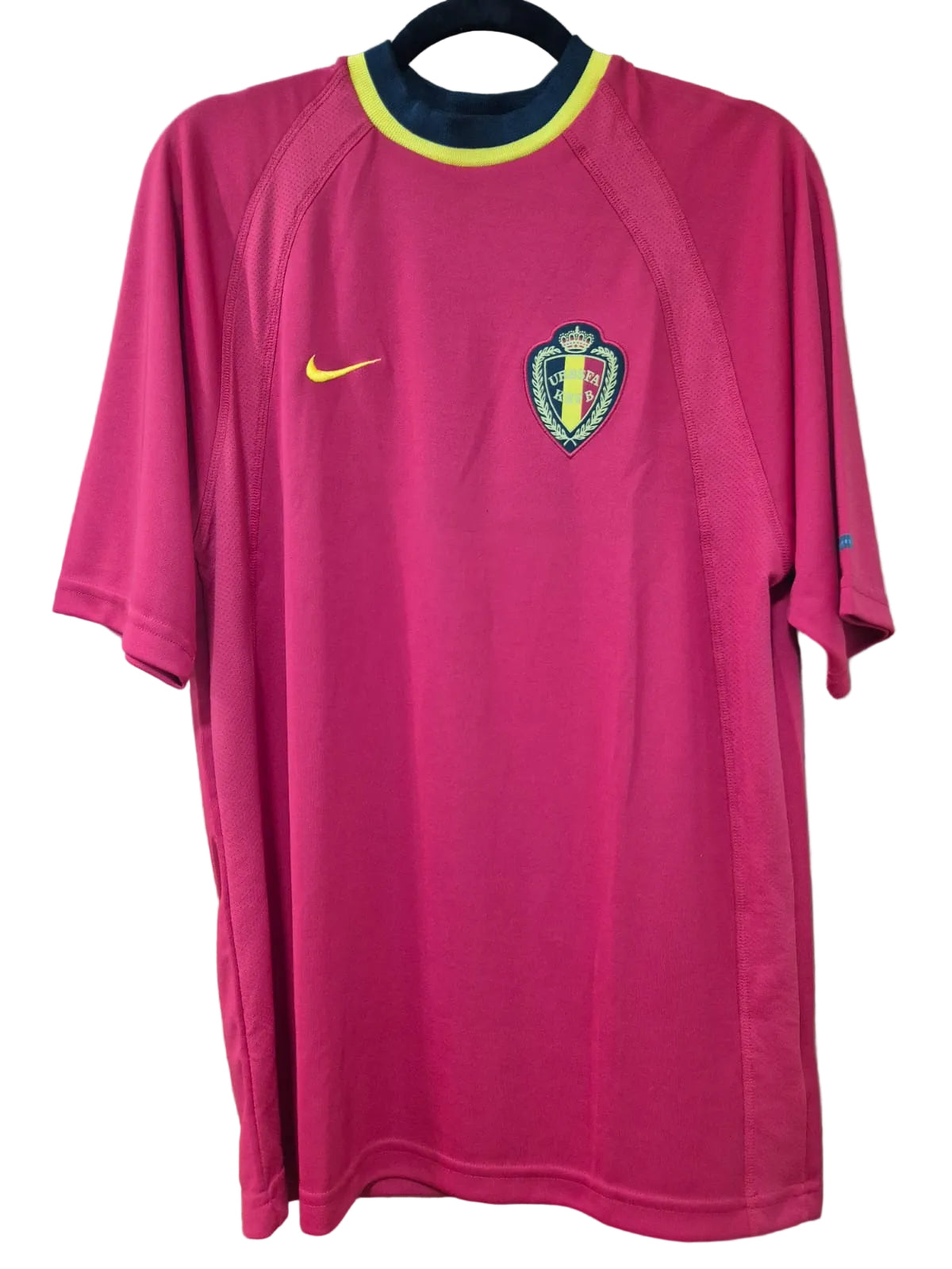 Camisa titular da Seleção da Bélgica (2000-2002)