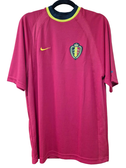Camisa titular da Seleção da Bélgica (2000-2002)