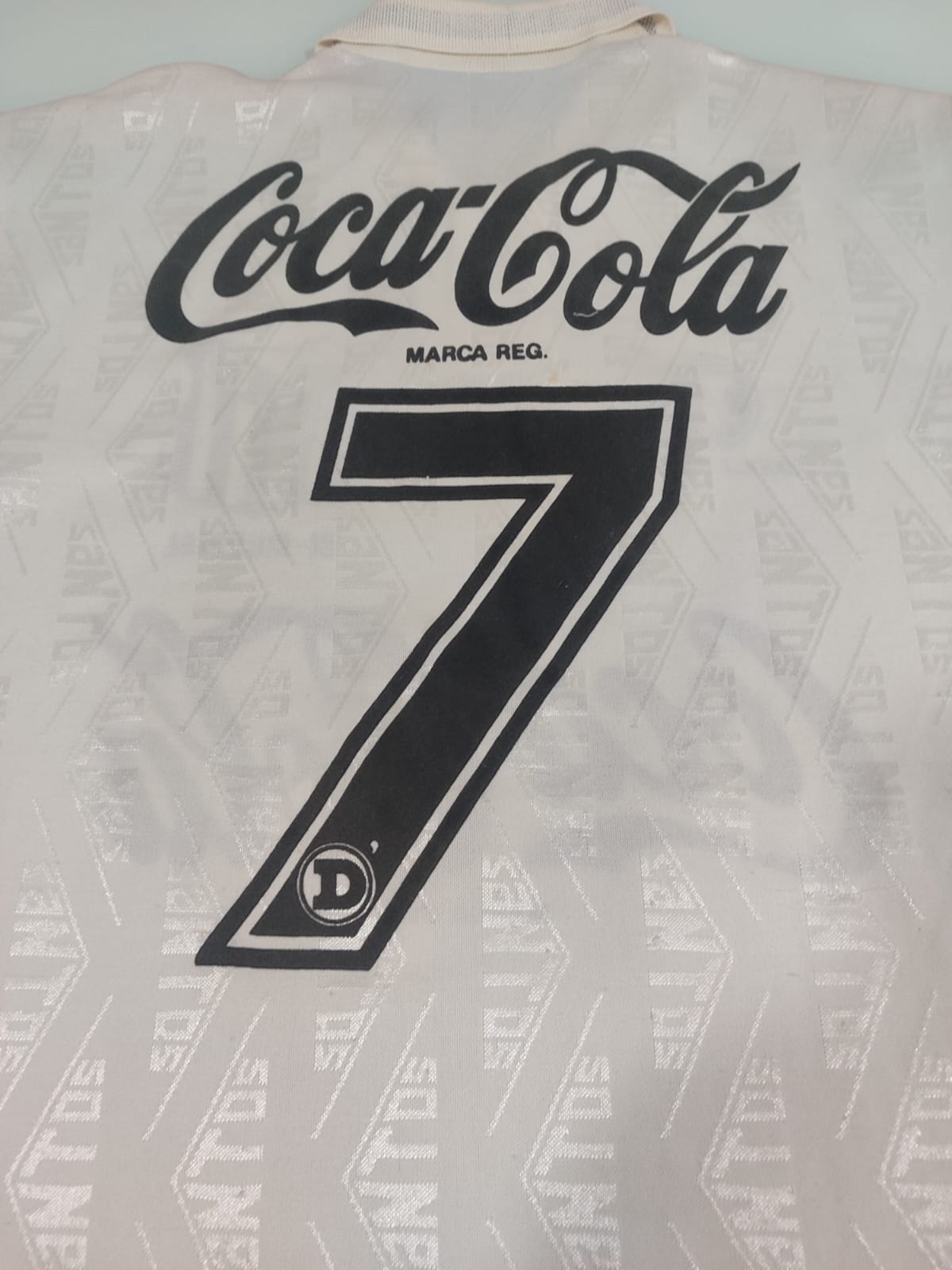RARA E CLÁSSICA CAMISA DO SANTOS – 1993 COCA-COLA - DE JOGO!