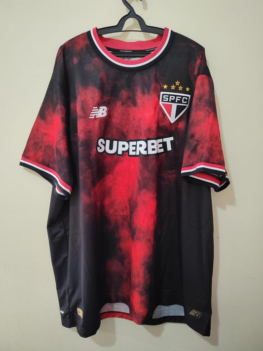 Camisa São Paulo 24/25  Torcedor New Balance Masculina - Third - Tamanho Especial G3