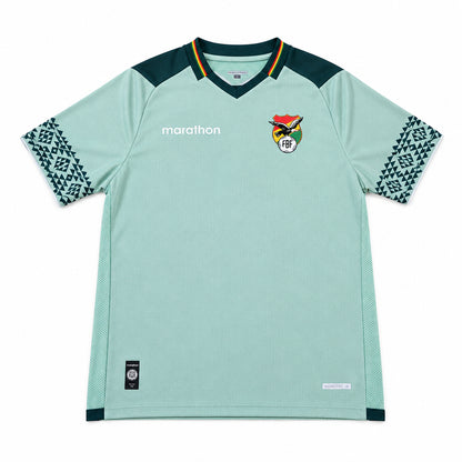 Camisa Bolívia 2024 Marathon verde-menta – frente