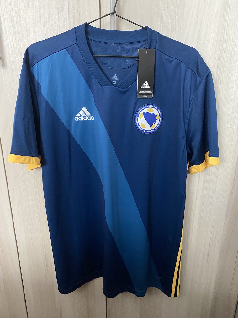 Camisa Bósnia e Herzegovina Home 2017 adidas – frente