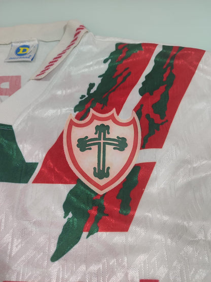 LINDA CAMISA PORTUGUESA – 1995 - UMA DAS RARAS DA LUSA! DE JOGO!