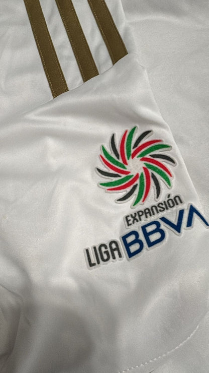 Camisa Cancún FC Caribe Mexicano - Branca e Dourada - Galindo 23 - Adidas