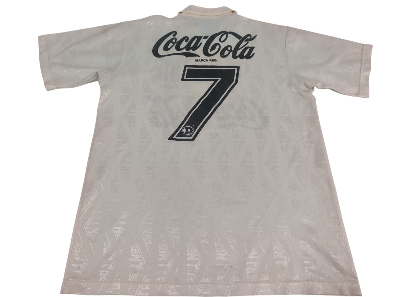RARA E CLÁSSICA CAMISA DO SANTOS – 1993 COCA-COLA - DE JOGO!