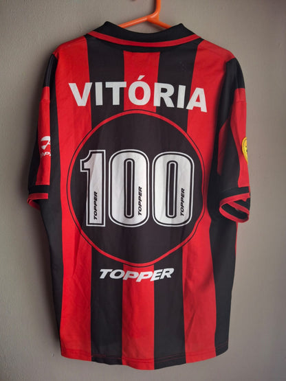 CAMISA HISTÓRICA - EC VITÓRIA CENTENÁRIO 1999 (TOPPER) - Boa