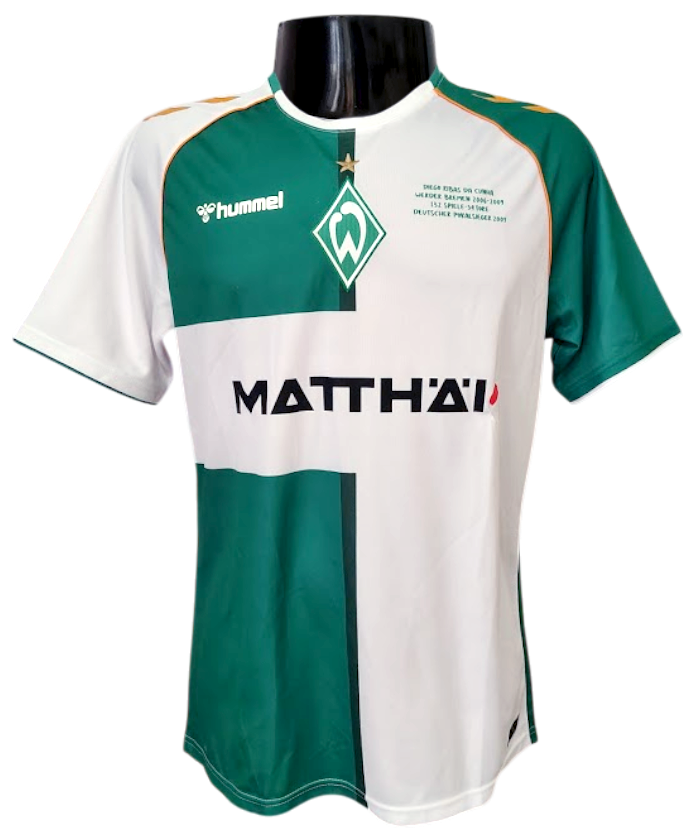 CAMISA WERDER BREMEN HOMENAGEM DIEGO RIBAS 2024/2025