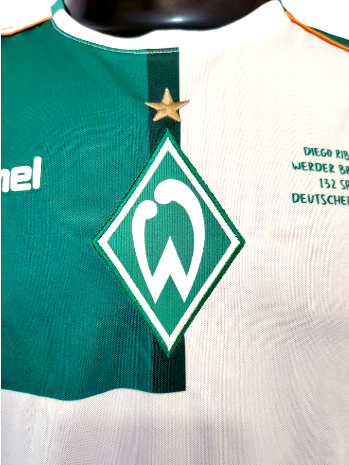 CAMISA WERDER BREMEN HOMENAGEM DIEGO RIBAS 2024/2025
