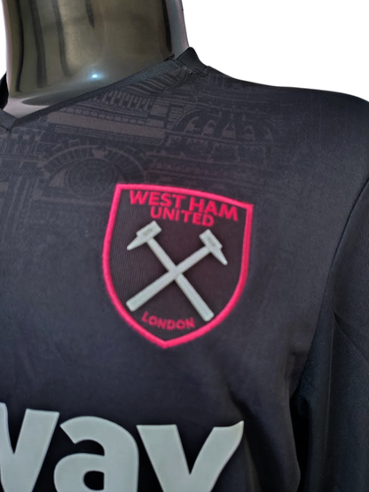 CAMISA WEST HAM UNITED RESERVA M/L 2024/2025