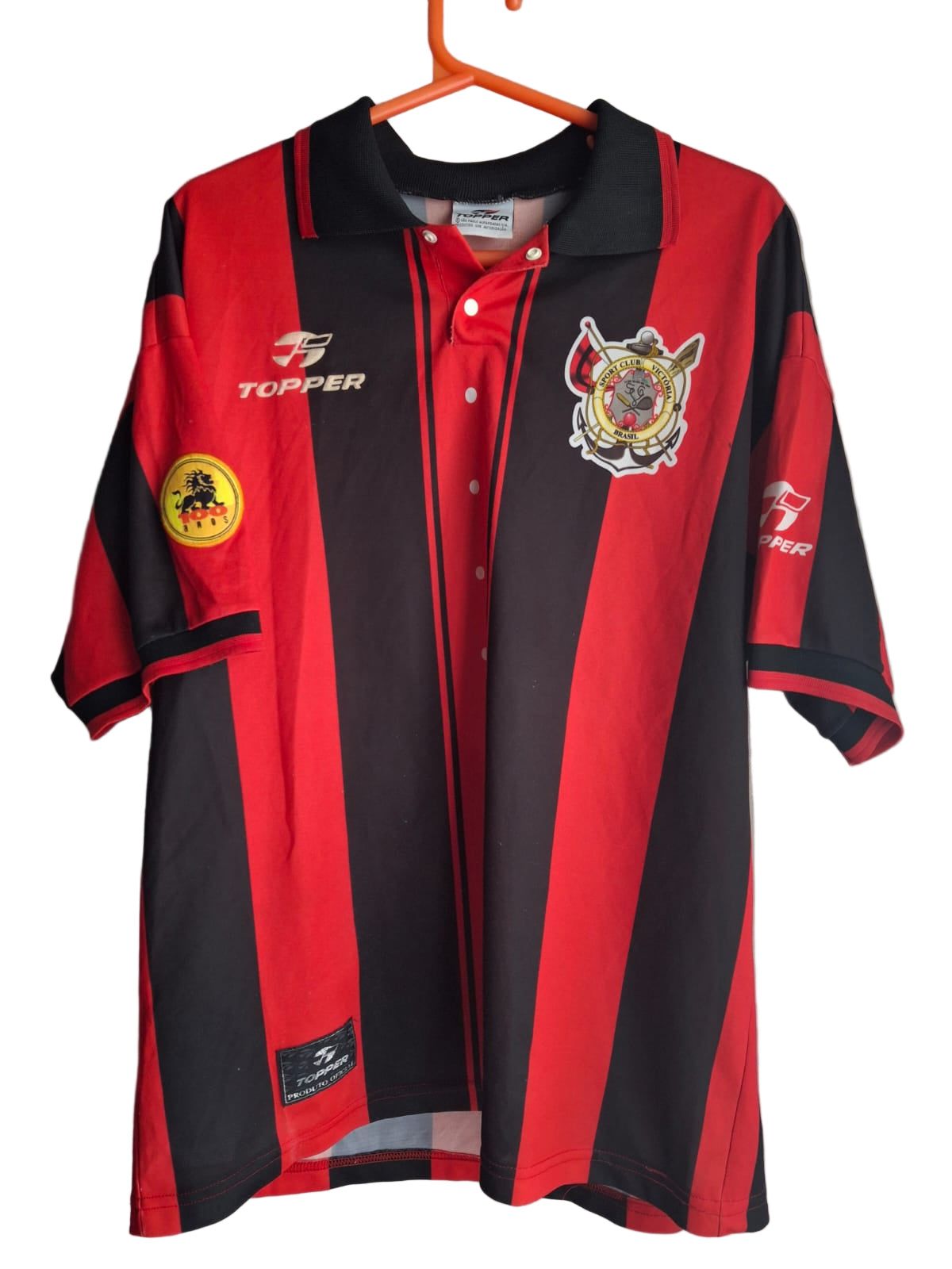 CAMISA HISTÓRICA - EC VITÓRIA CENTENÁRIO 1999 (TOPPER) - Boa
