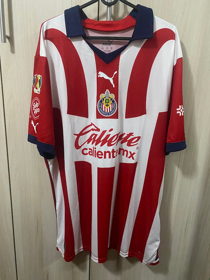 Camisa Chivas Guadalajara Home 2024 Puma versão jogador – frente