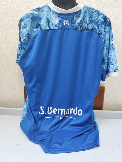 Camisa Como 2022/23 – costas com S.Bernardo