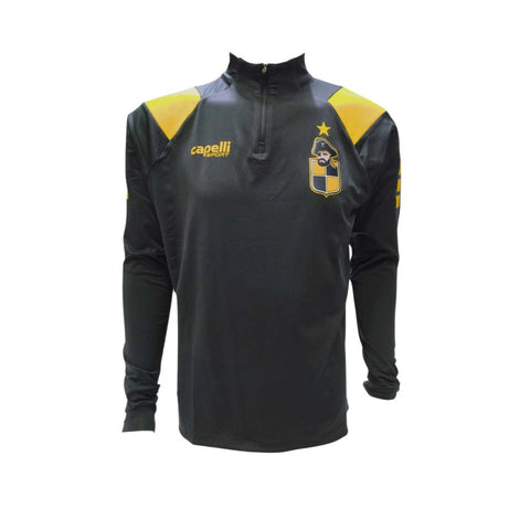 Blusa de treino Coquimbo Unido 2026 Capelli Piquet – frente com escudo do pirata