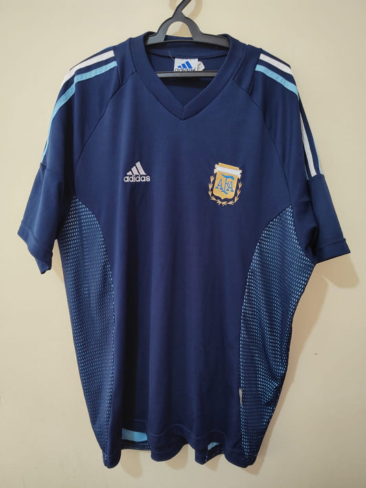 Camisa Argentina 2002 away Copa do Mundo 2002
