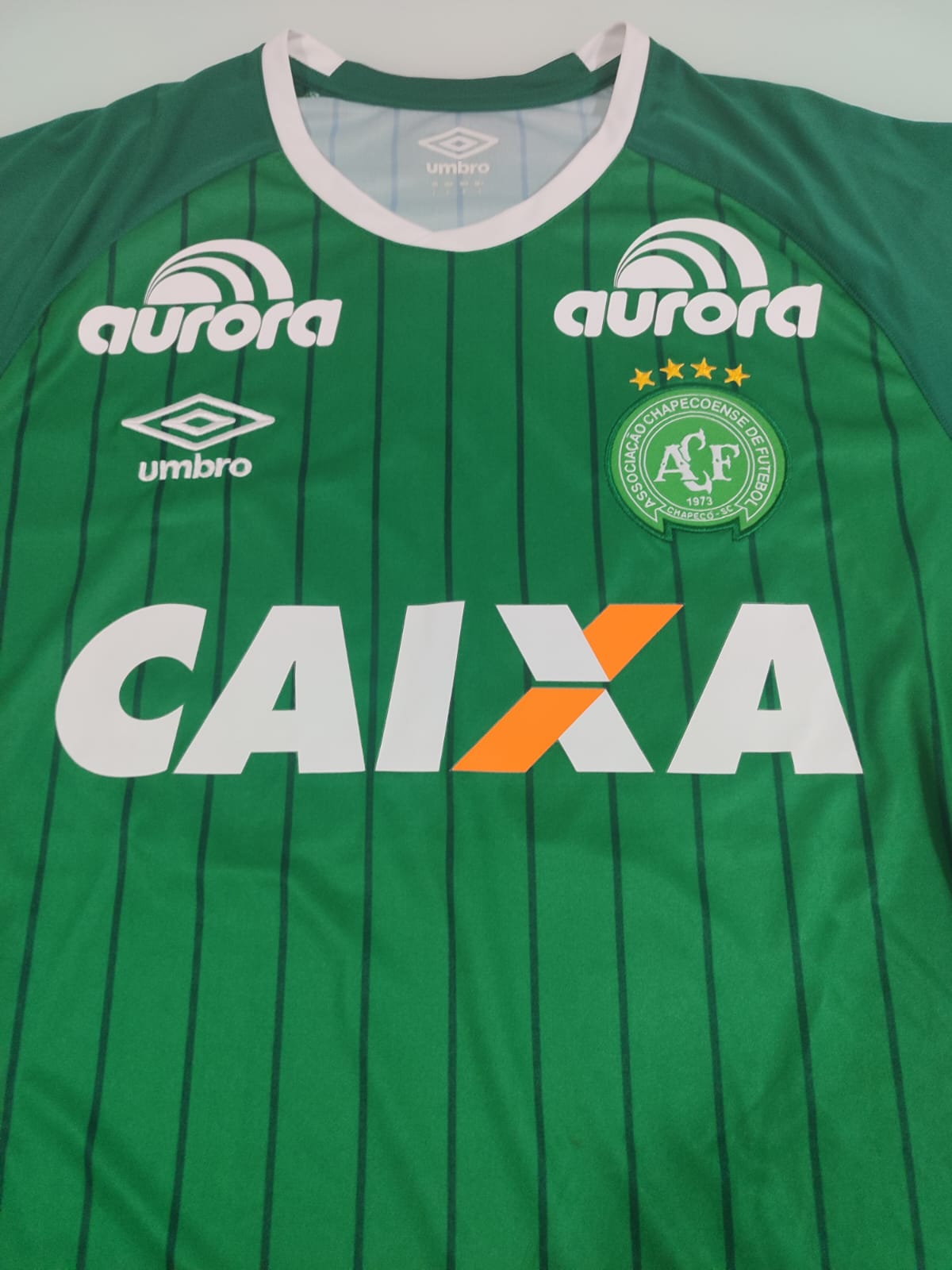 CAMISA HISTÓRICA DA CHAPECOENSE 2015/2016 - DE JOGO!