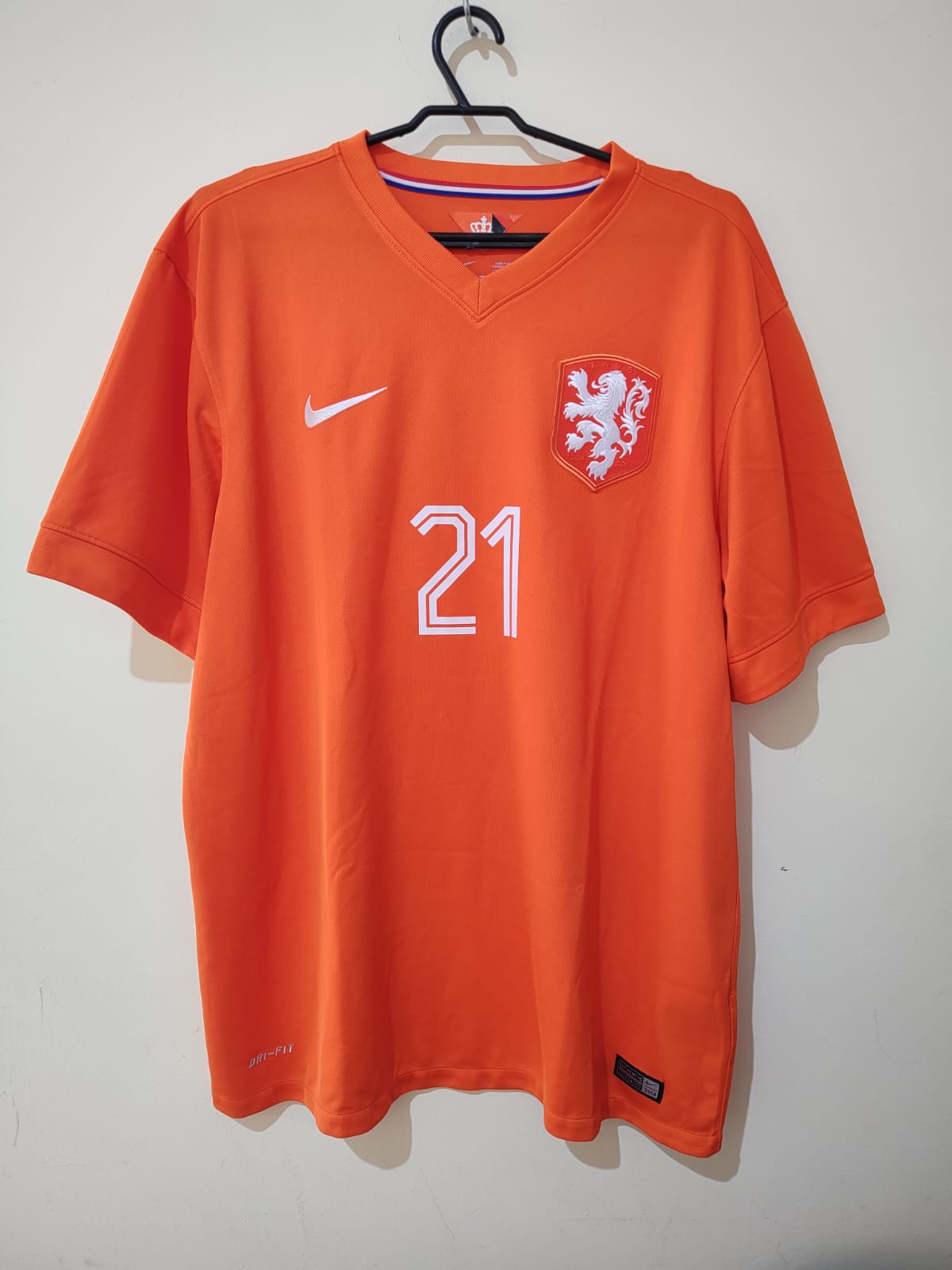 Camisa Holanda Copa do Mundo 2014  Memphis Depay