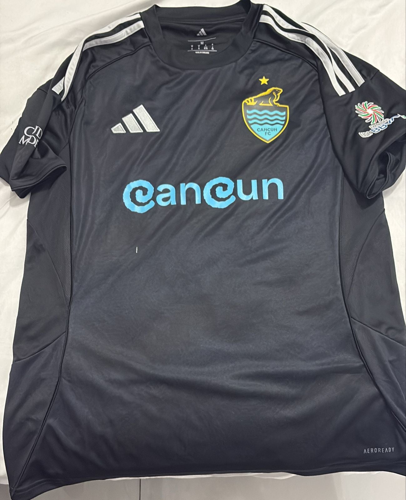 Camisa Cancún FC Home Sacred Land 2024/25 - Melendre 8 - Adidas