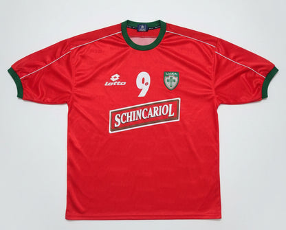 Camisa Portuguesa 2001 Alternativa Lotto Schincariol - Cléber 9
